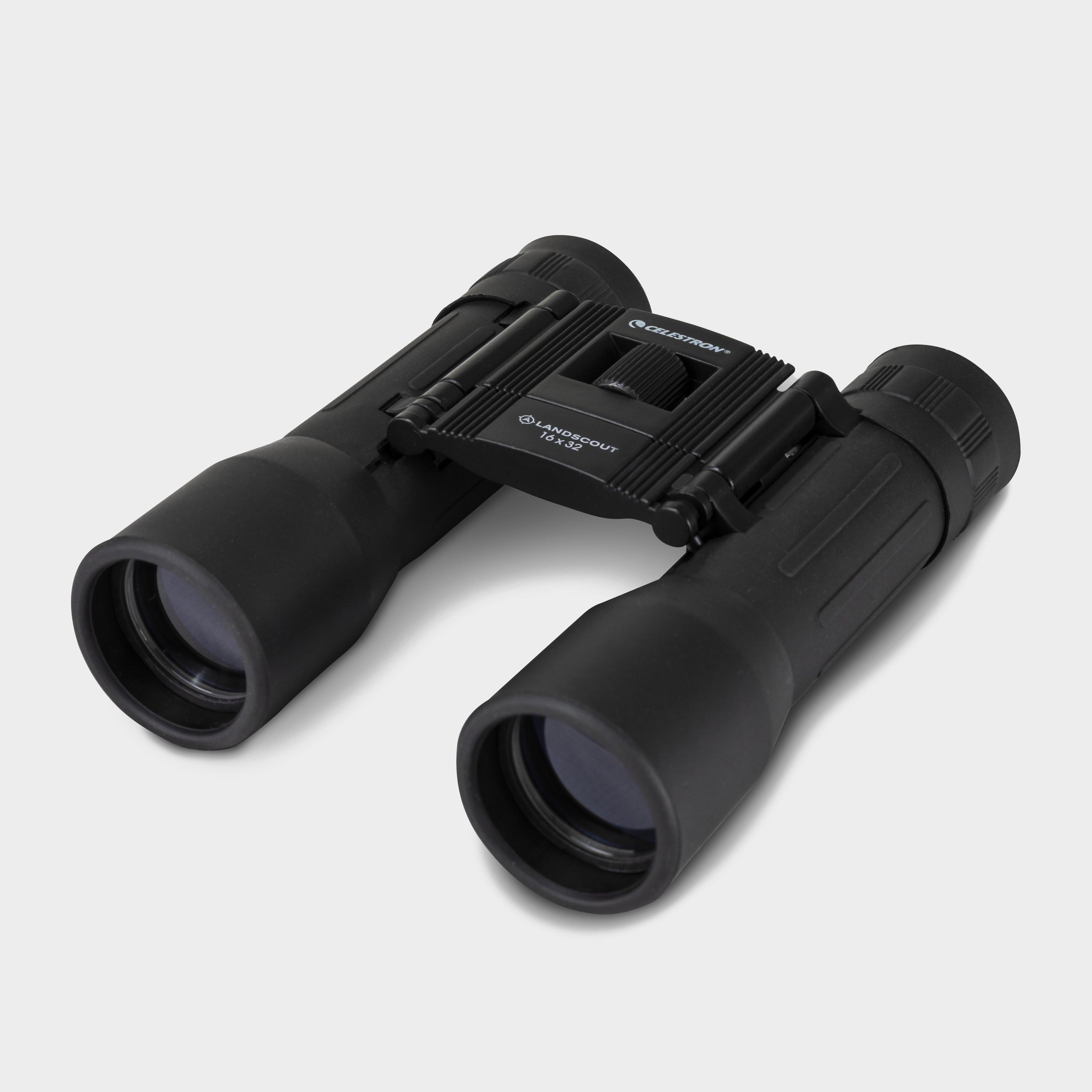 Celestron Landscout 16x32mm Roof Binoculars - Black/black  Black/black