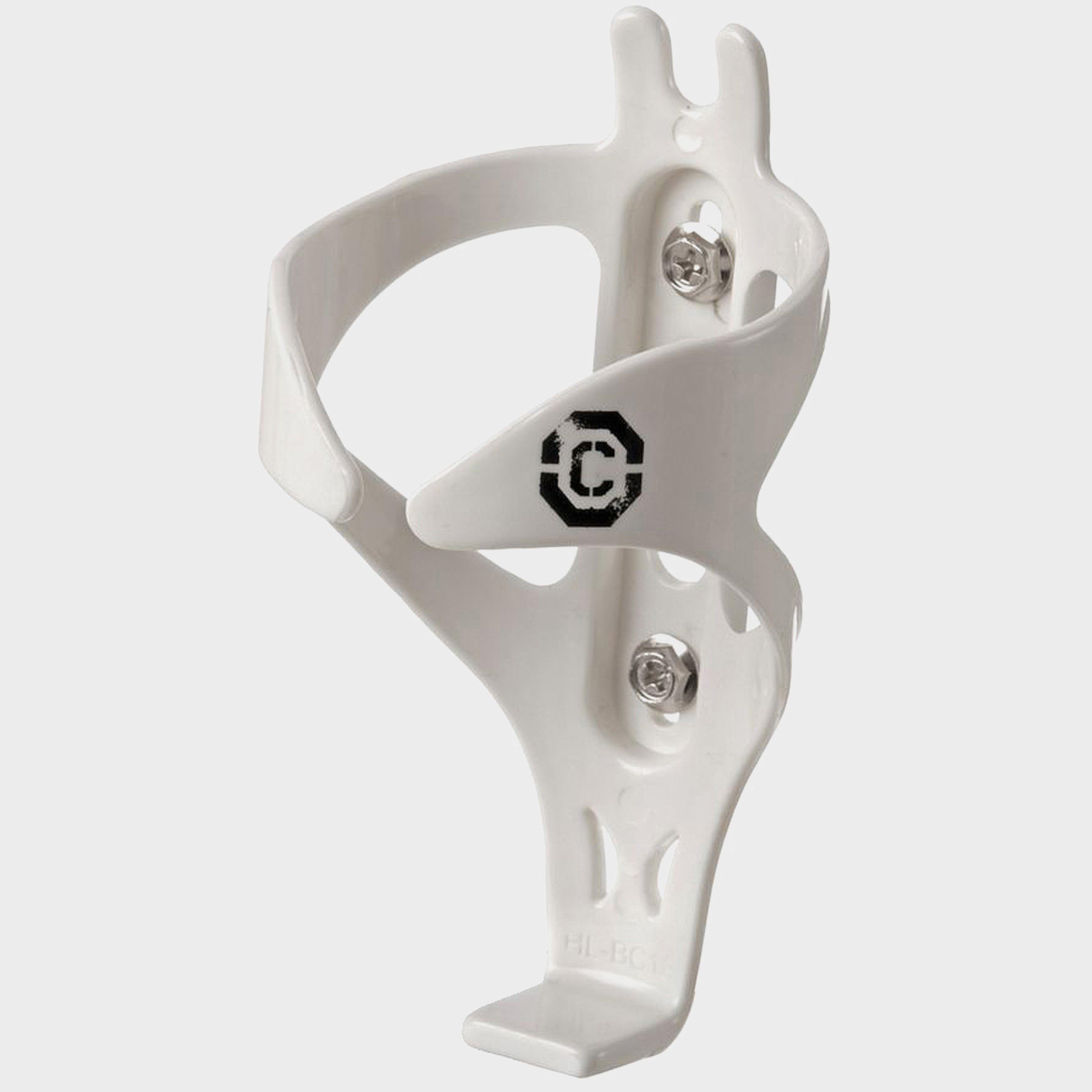 Clarks Polycarbonate Bottle Cage - White/cage  White/cage