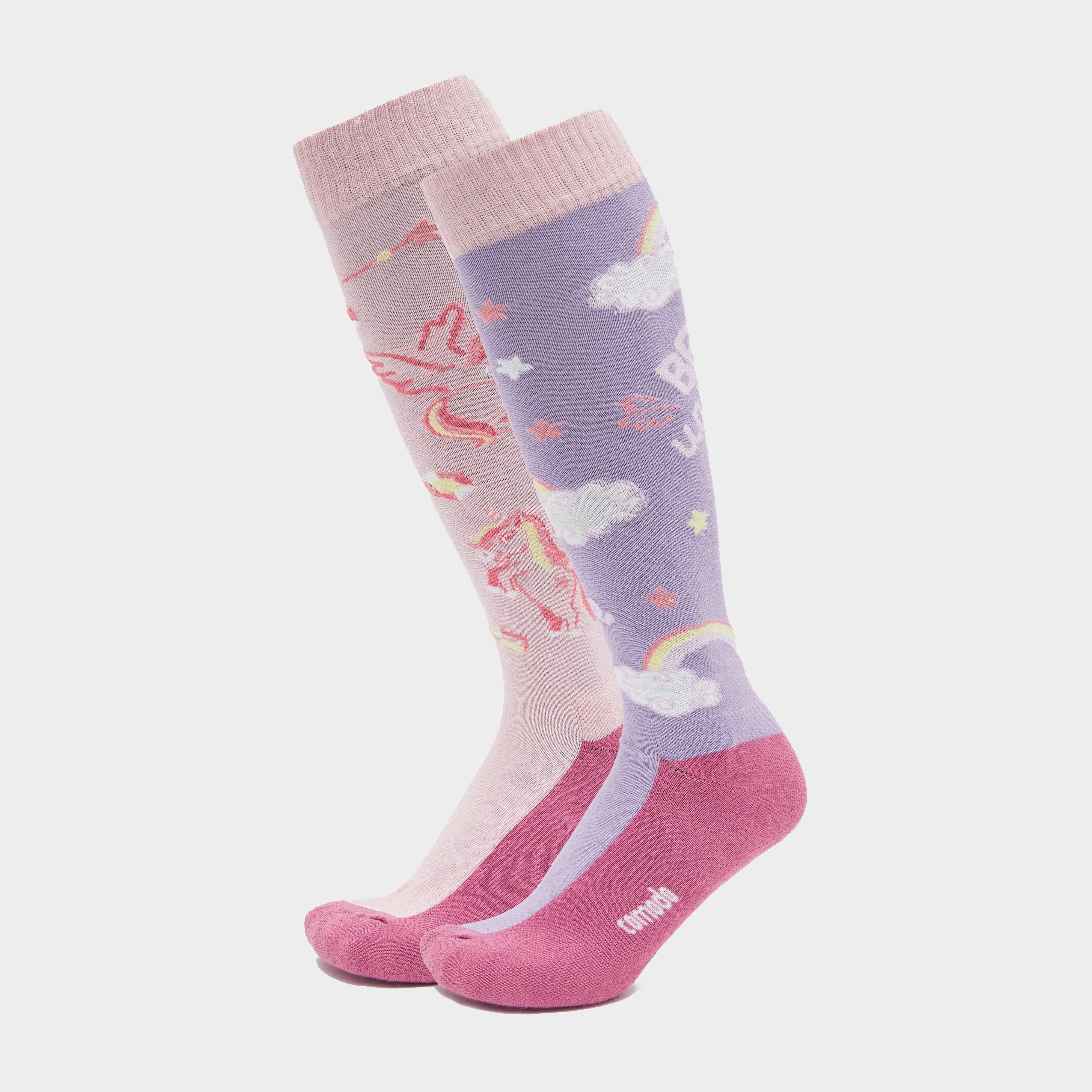 Comodo Kids Novelty Be Unique Socks - Pink/pink  Pink/pink
