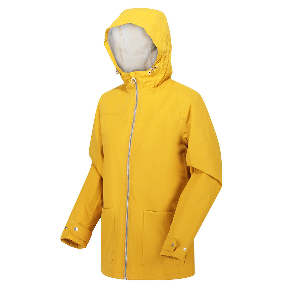Regatta Womens Bergonia Ii Waterproof Insulated Jacket-mustard Seed-10