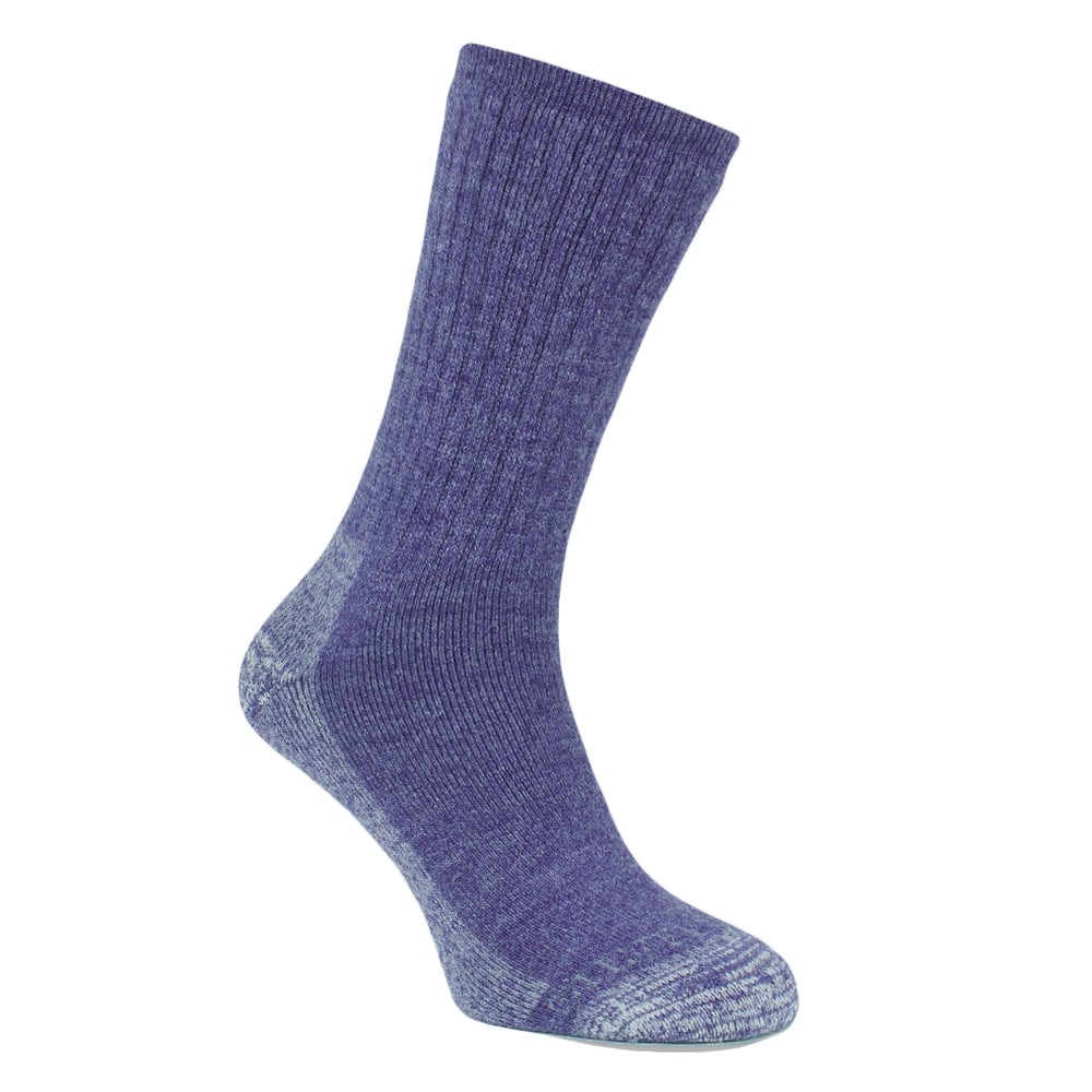 Silverpoint Alpaca Merino Wool Hiker Sock - Dark Blue - 6-8