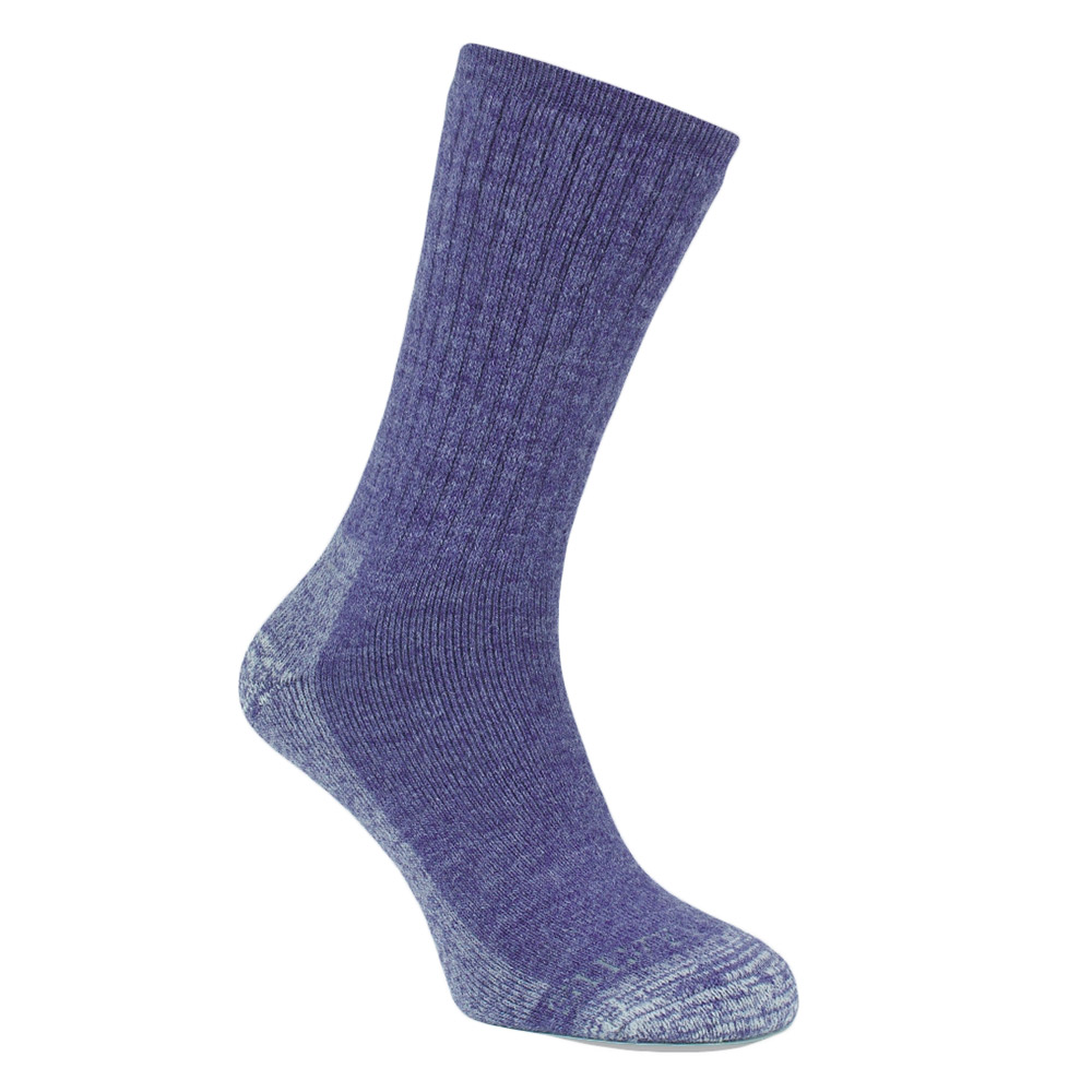 Silverpoint Alpaca Merino Wool Hiker Sock - Dark Blue - 9-11