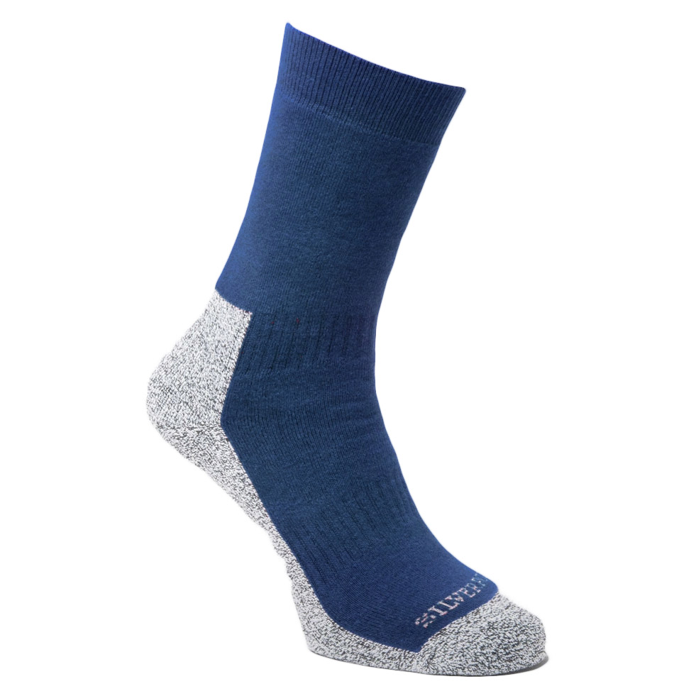 Silverpoint Comfort Hiker Socks-denim-11 -13