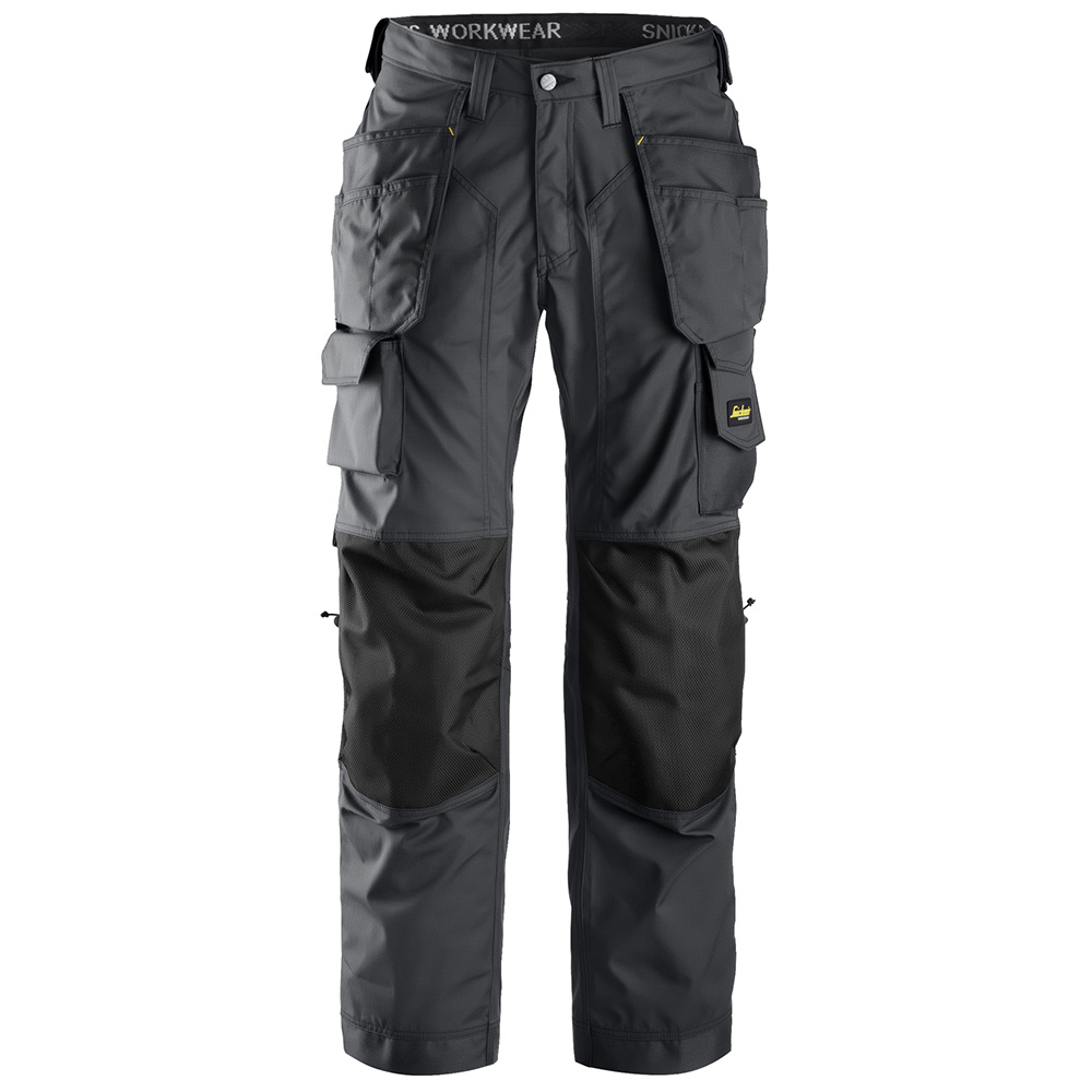 Snickers Mens Floorlayer Holster Pockets Ripstop Trousers