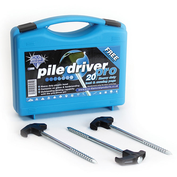 Blue Diamond Pile Driver Pro Pegs - Case 20