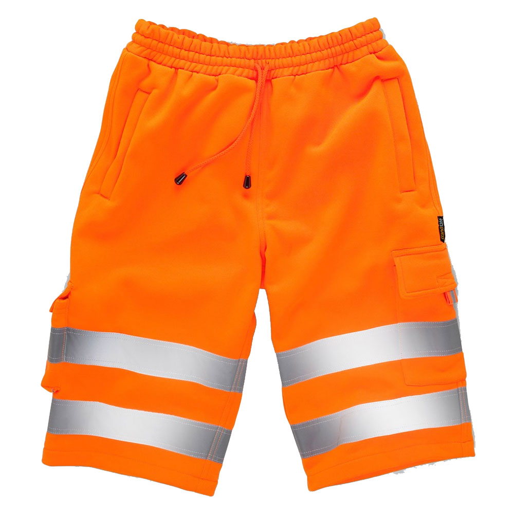 Standsafe Mens Hi-vis Jogger Shorts-hi Vis Orange-2xl