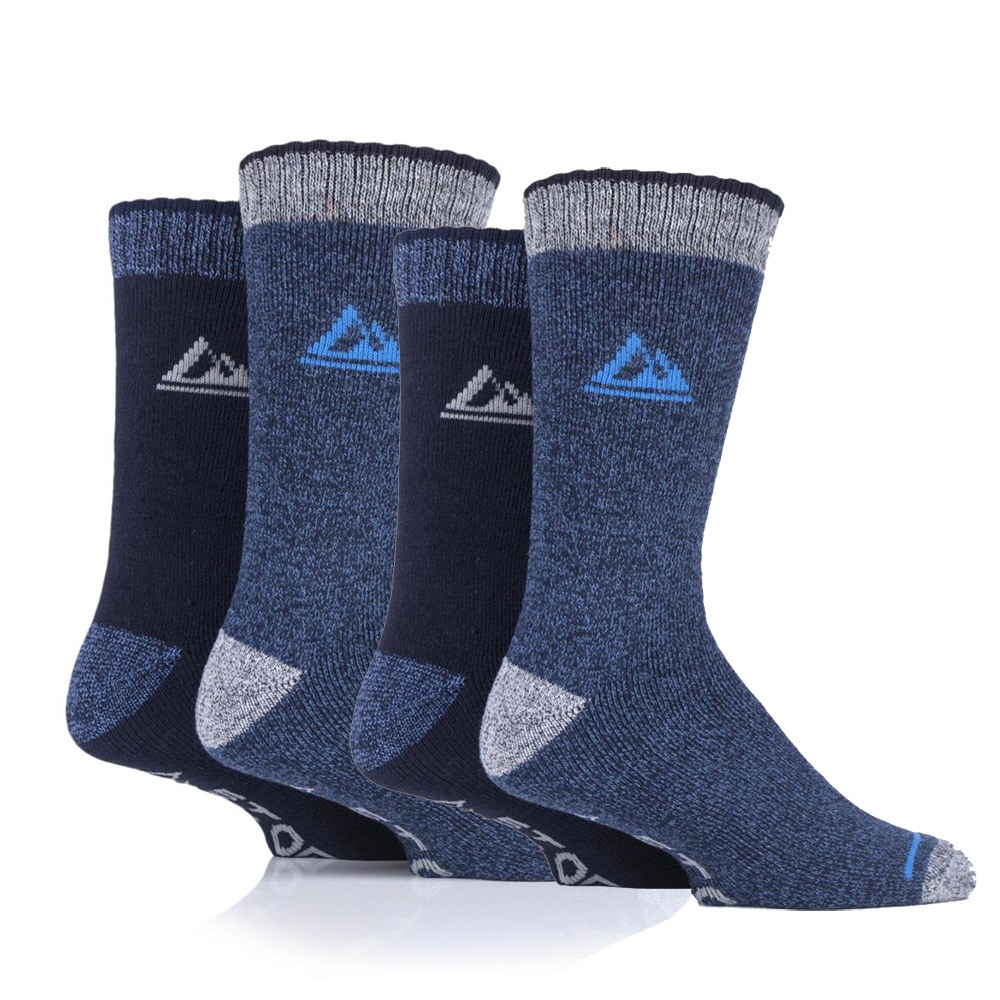 Stormbloc Performance Socks (4 Pack)-navy / Blue / Turquoise-6 - 11
