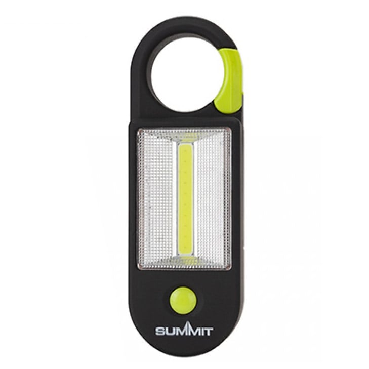 Summit Dual Function Panel Light With Carabiner