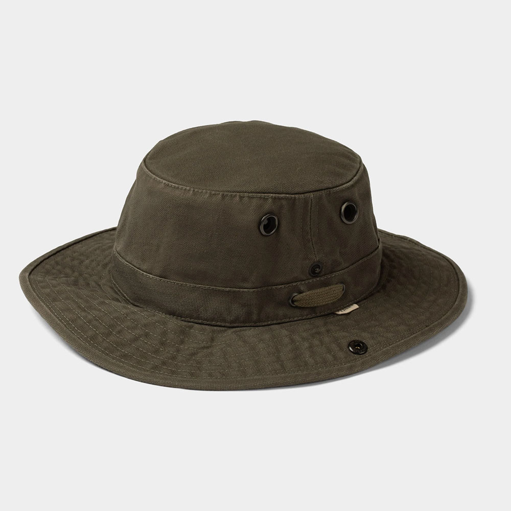 Tilley Womens Wanderer Hat-olive-7 1/2