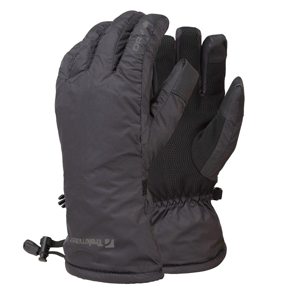 Trekmates Classic Lite Dry Waterproof Gloves-black-l