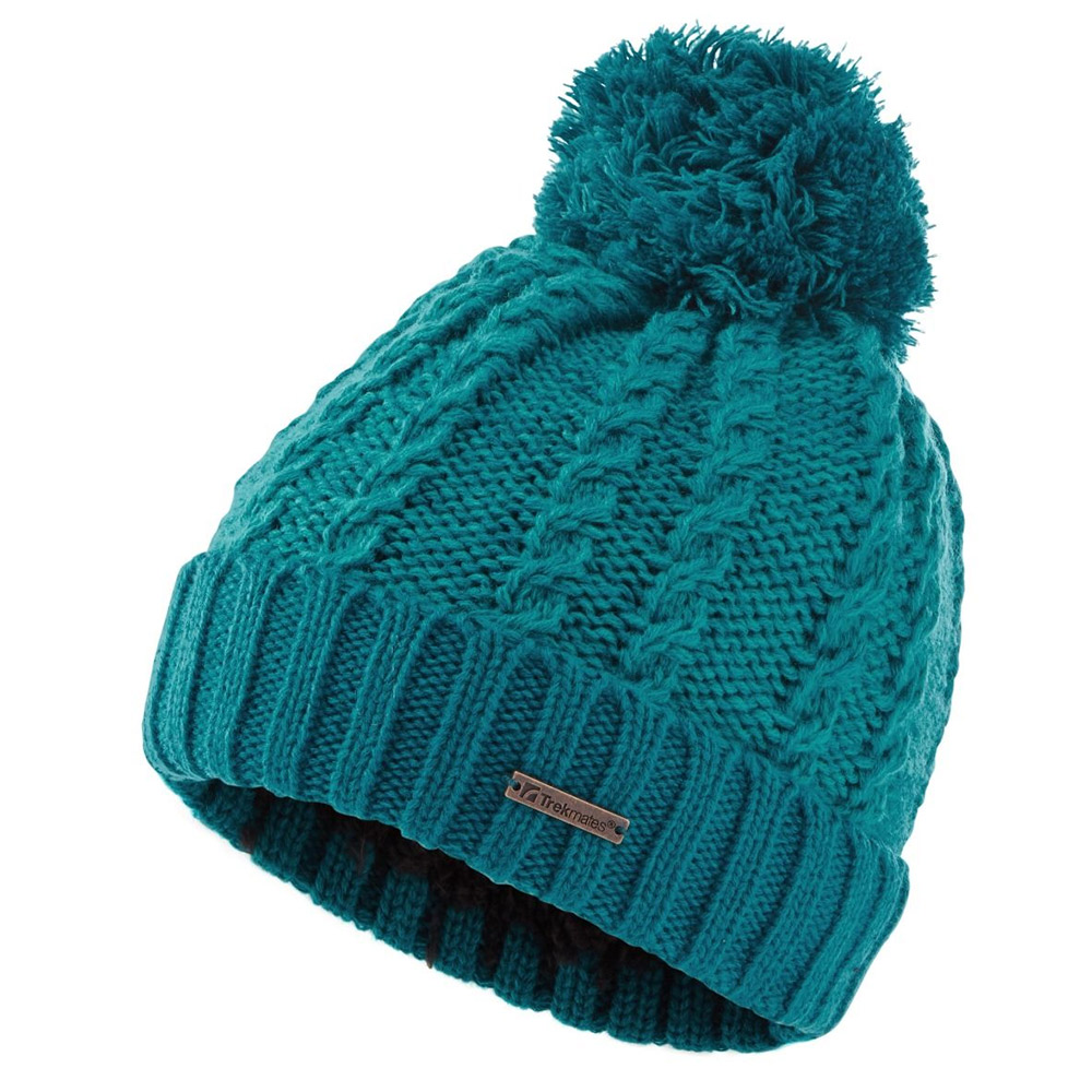 Trekmates Elsie Cable Knitted Hat-maui