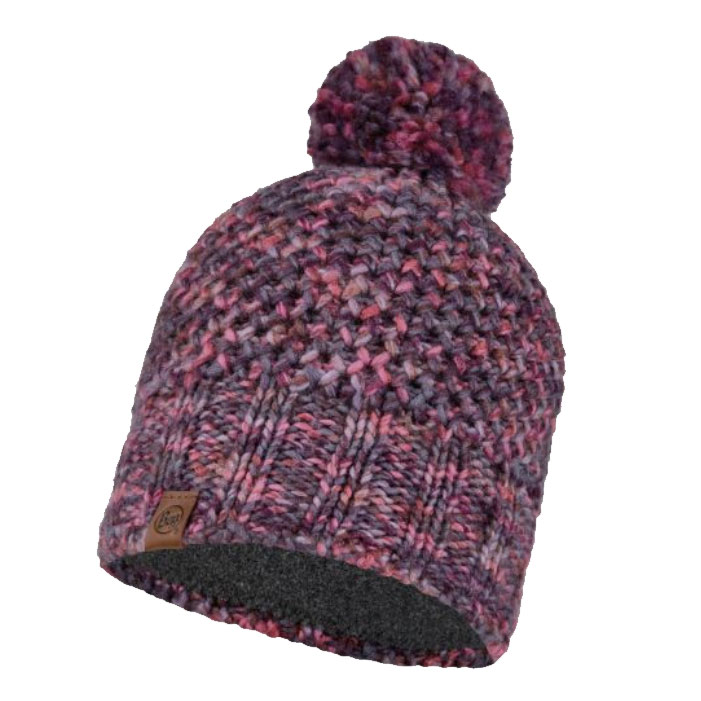 Buff Margo Knitted Polar Beanie Hat-purple