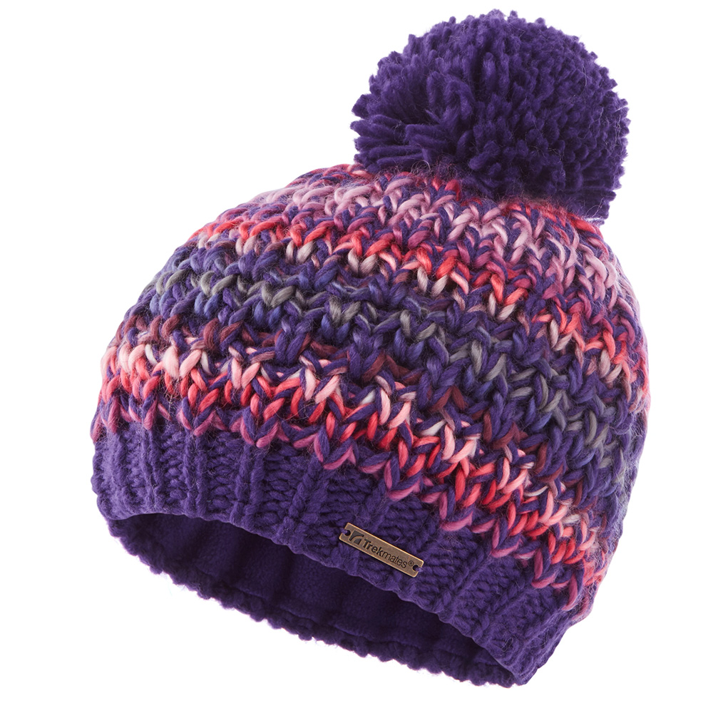 Trekmates Rebecca Knitted Hat-tyrian Purple