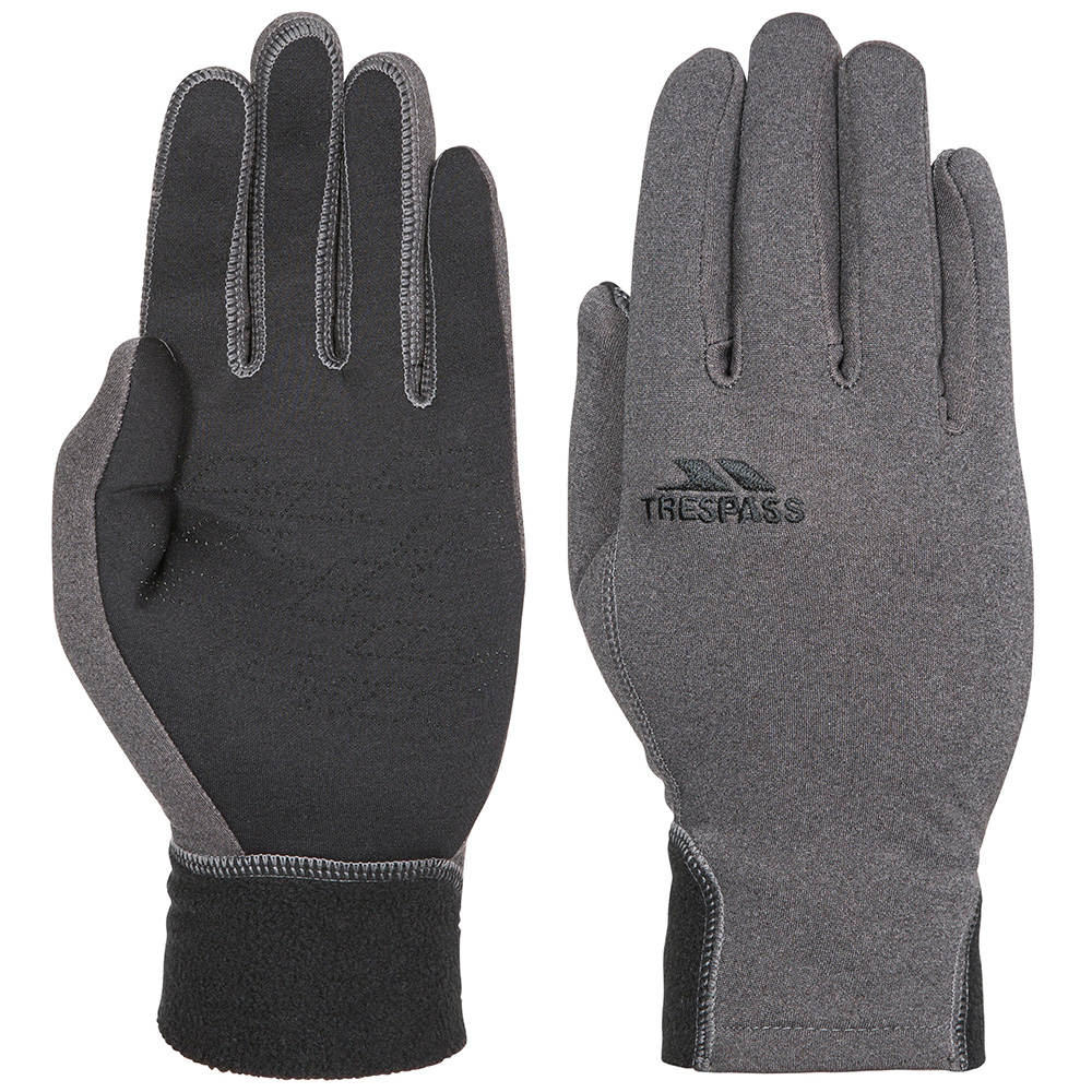Trespass Atherton Touch Screen Gloves-carbon Marl -s / M