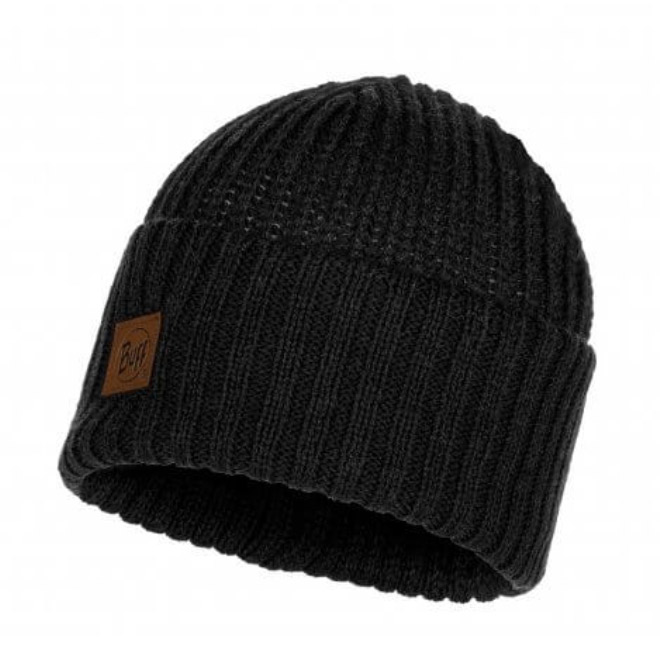 Buff Mens Rutger Knitted Hat-graphite