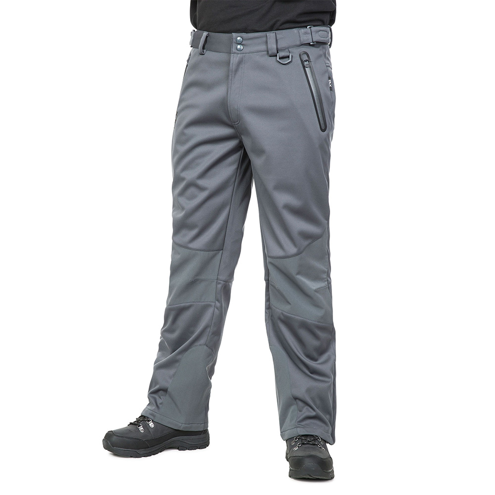 Trespass Mens Holloway Dlx Waterproof Walking Trousers-carbon-s