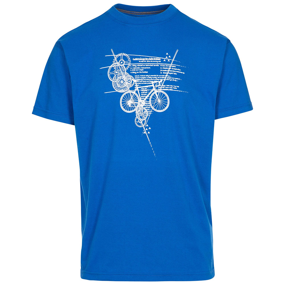 Trespass Mens Memento T-shirt-blue-s