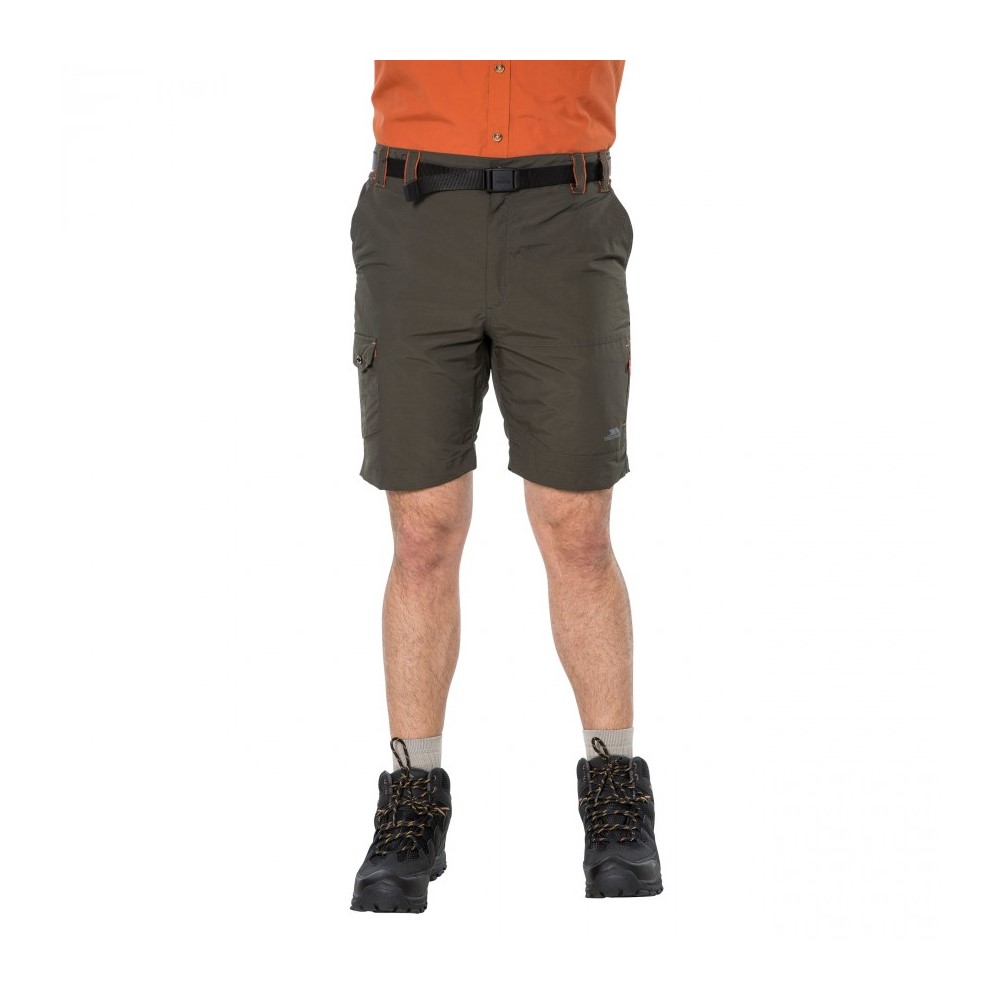 Trespass Mens Rathkenny Cargo Shorts-olive-2xl