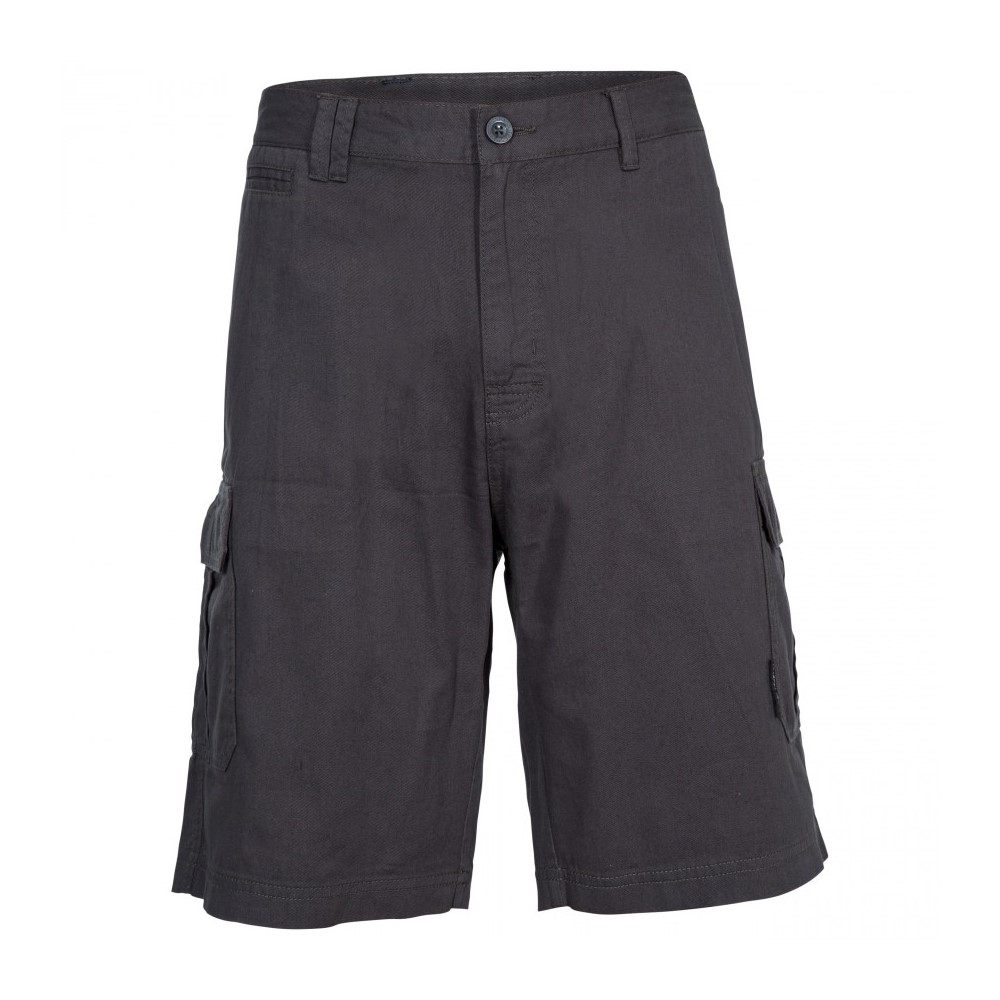 Trespass Mens Rawson Cargo Shorts-charcoal-2xl