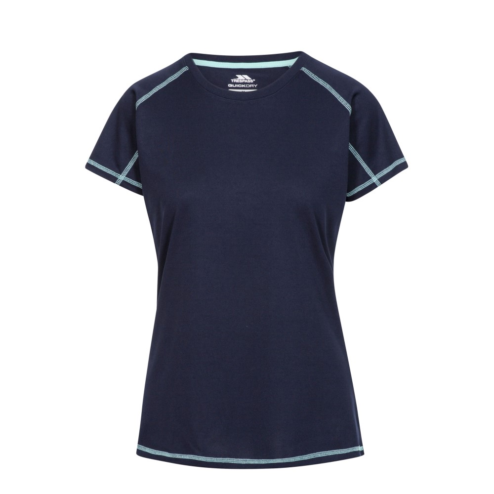 Trespass Womens Viktoria T-shirt-navy-10