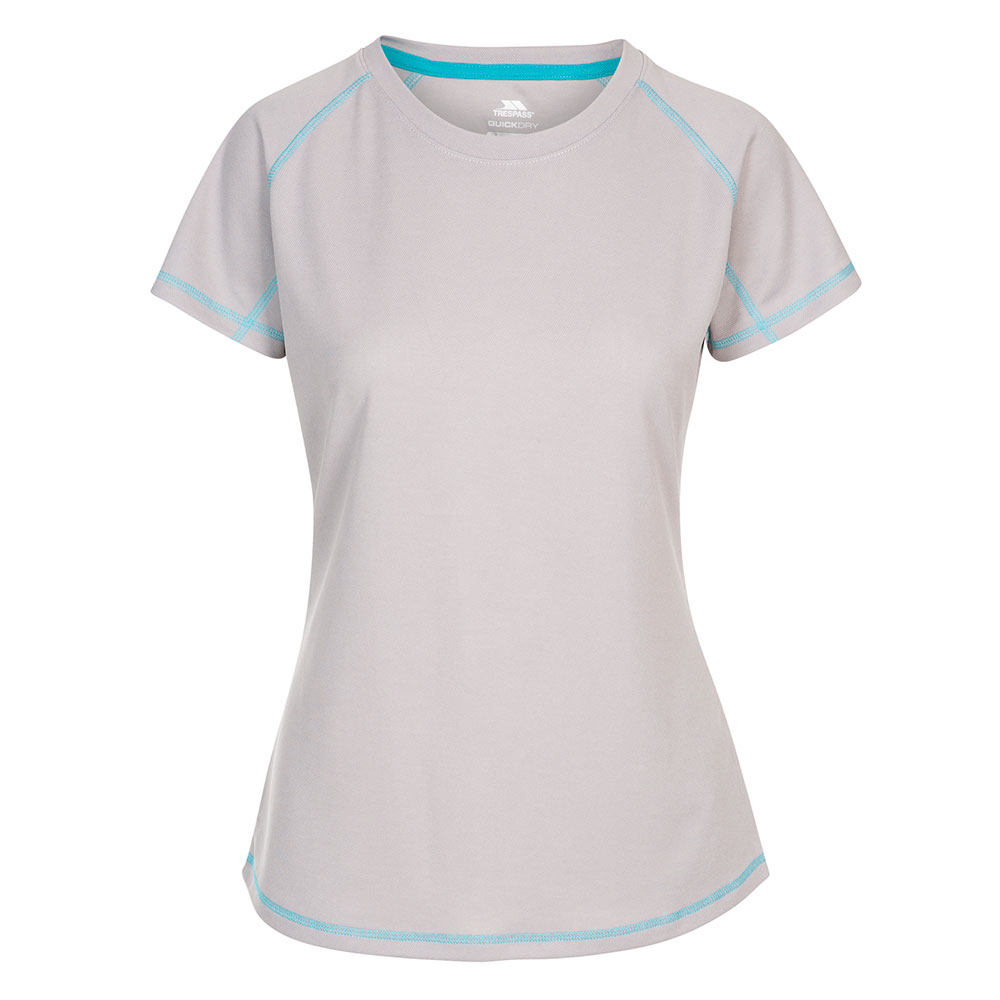 Trespass Womens Viktoria T-shirt-platinum-10