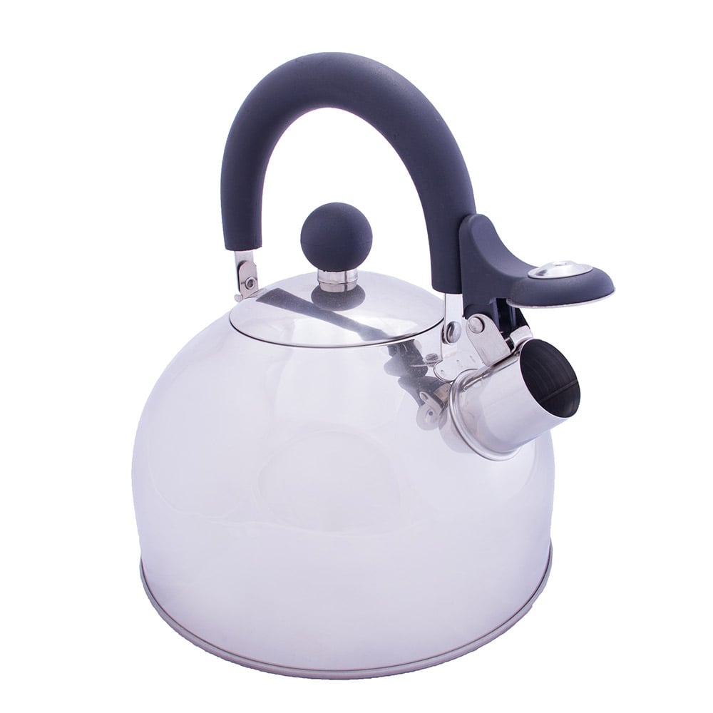 Vango 2l Stainless Steel Kettle With Folding Handle