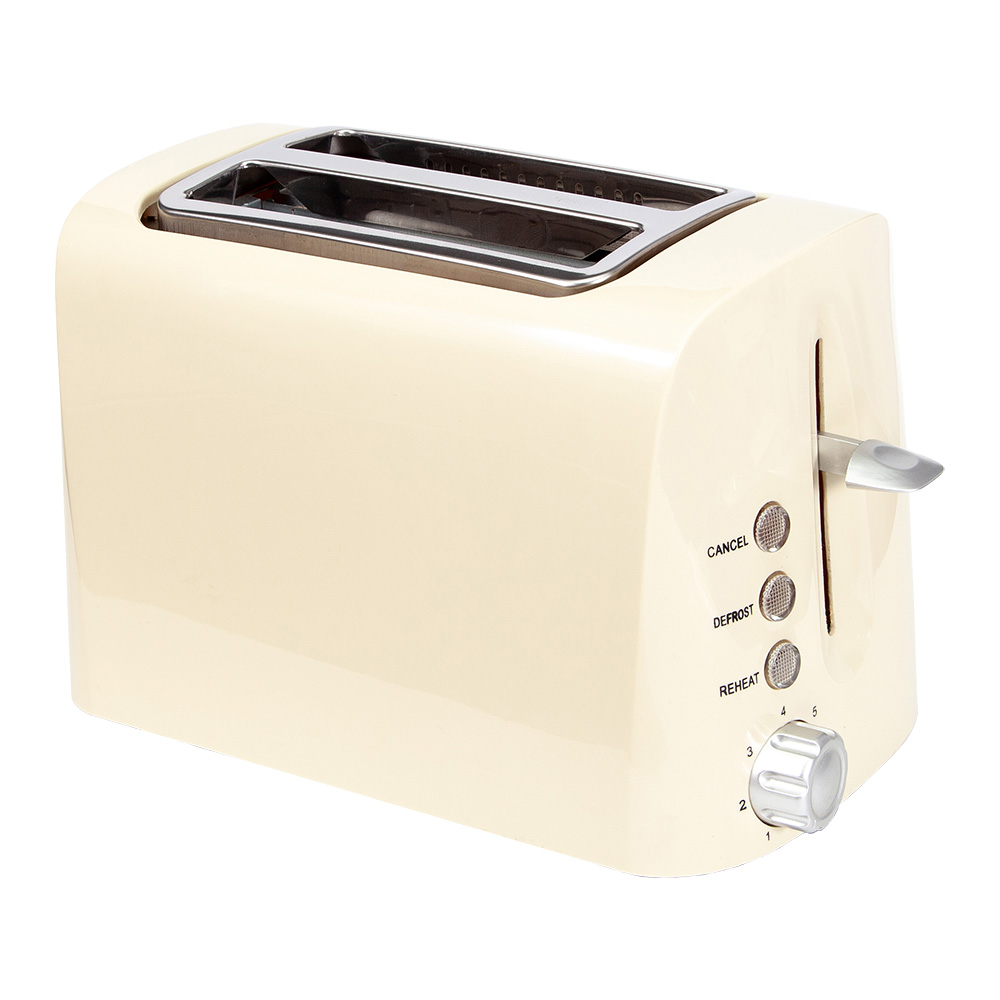 Via Mondo Toast It 2-slice Toaster - 240v/950w-cream