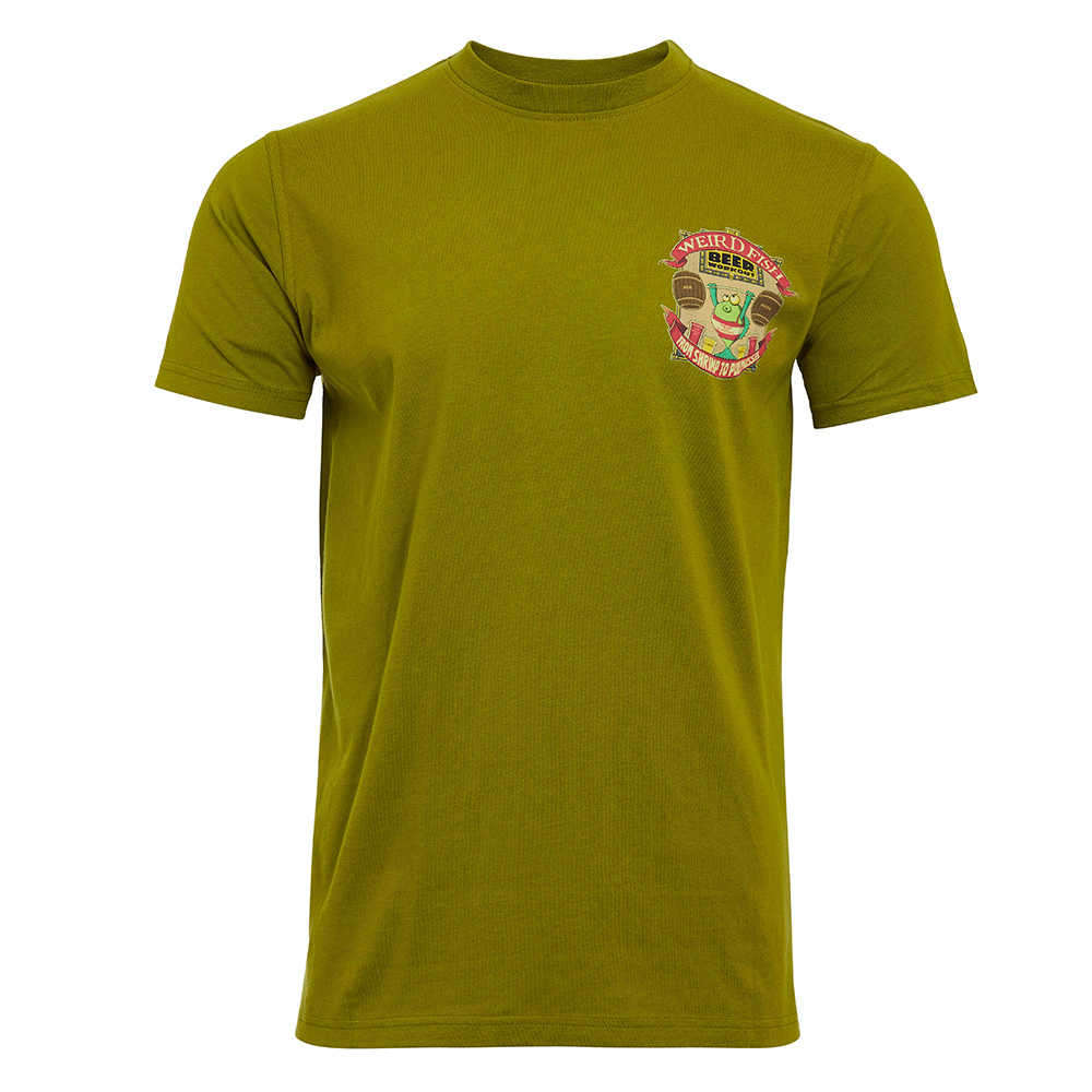 Weird Fish Mens Pure Mussel Organic Artist T-shirt-woodbine-2xl