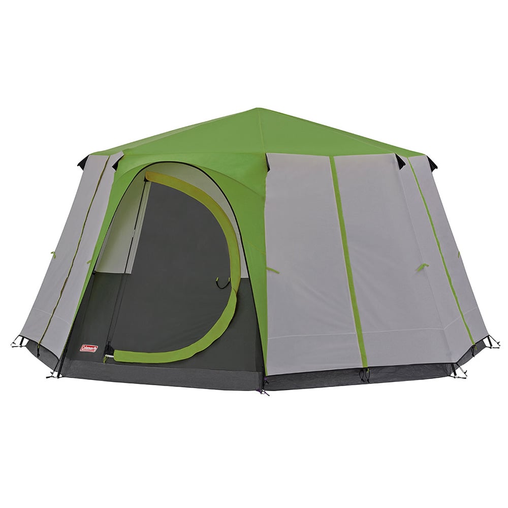 Coleman Cortes Octagon 8 Family Tent - Green
