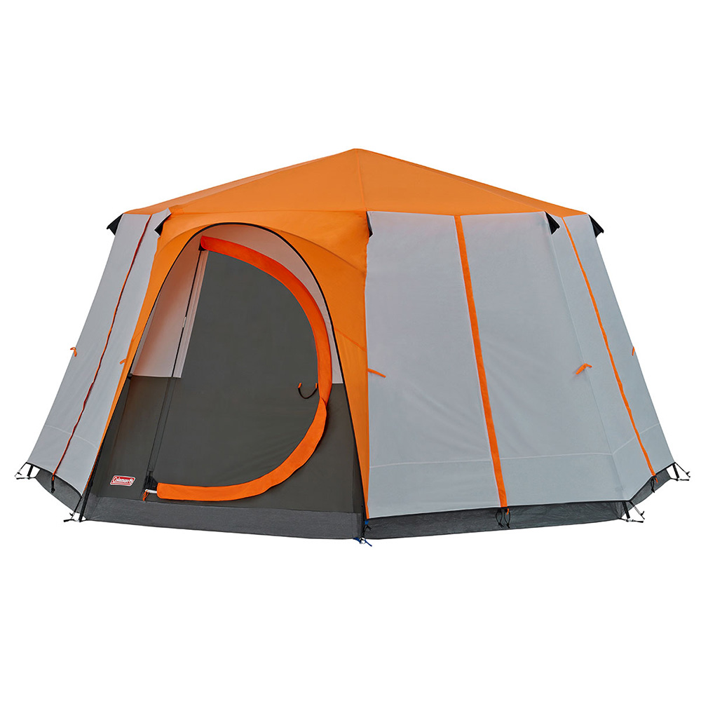 Coleman Cortes Octagon 8 Family Tent - Orange