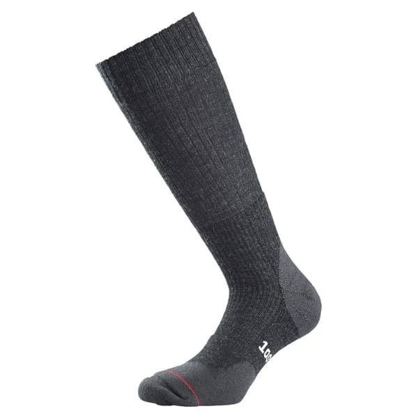 1000 Mile Mens Fusion Double Layer Walking Socks-charcoal-12 - 14