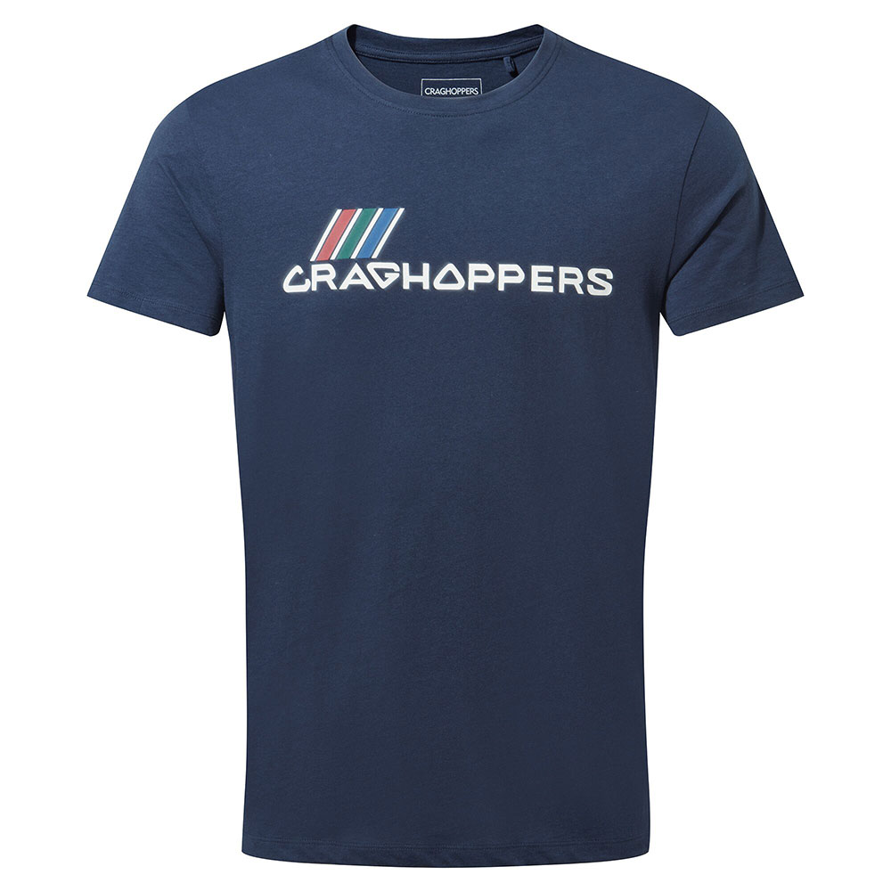 Craghoppers Mens Mightie T-shirt-blue Navy Brand-m