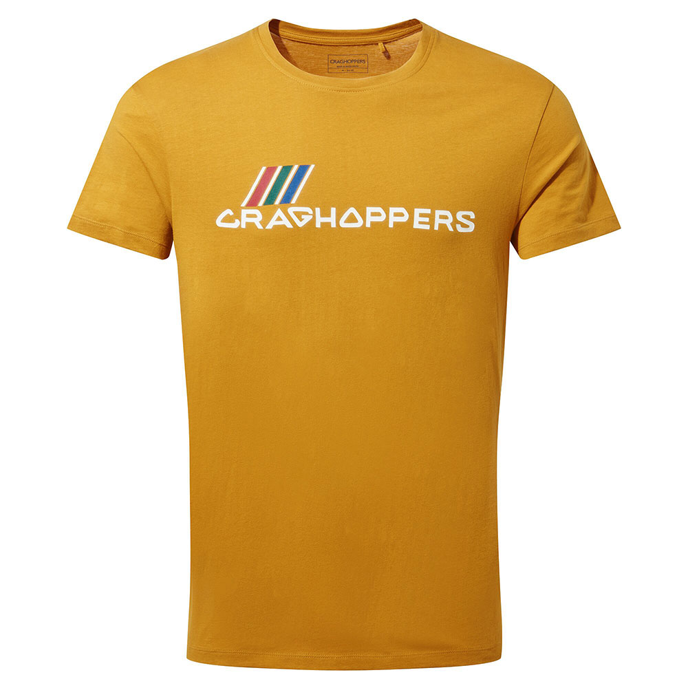 Craghoppers Mens Mightie T-shirt-dark Butterscotch-l
