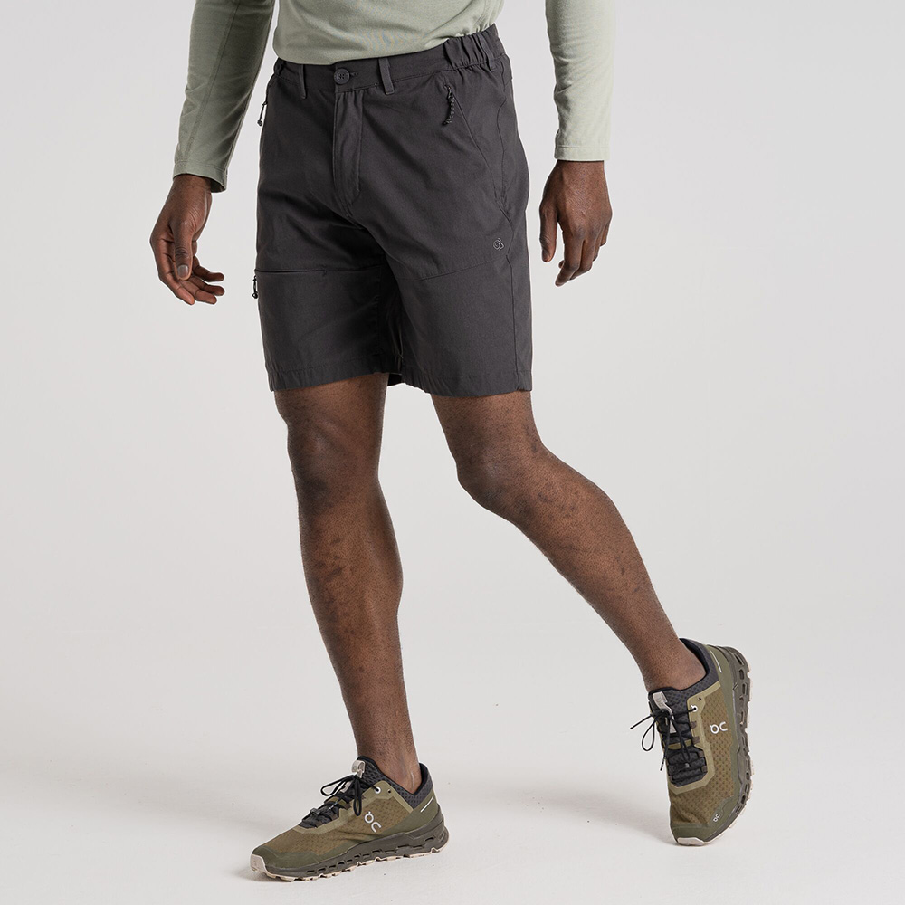 Craghoppers Mens mindfully Made Kiwi Pro Shorts-dark Lead-30