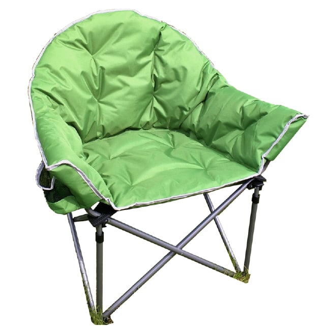 Crusader The Comfort Folding Camping Chair - Green