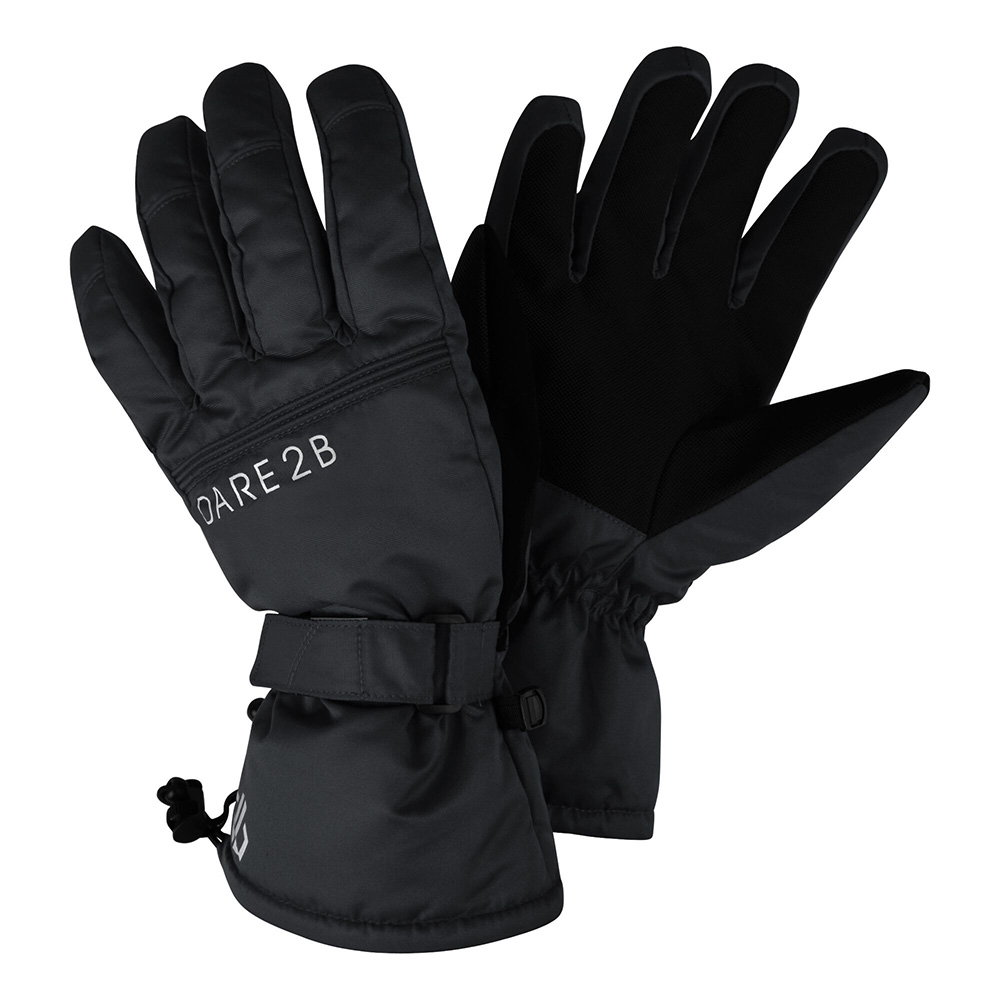 Dare 2b Mens Worthy Waterproof Ski Gloves-black-l