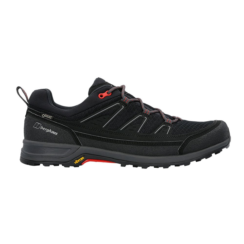 Berghaus Mens Explorer Ft Active Gore-tex Walking Shoes - Black / Red-7