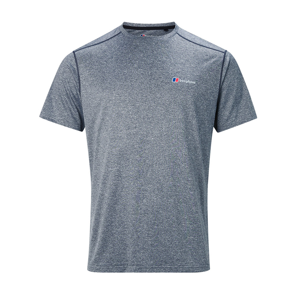 Berghaus Mens Explorer Tech Short Sleeve T-shirt-carbon-l