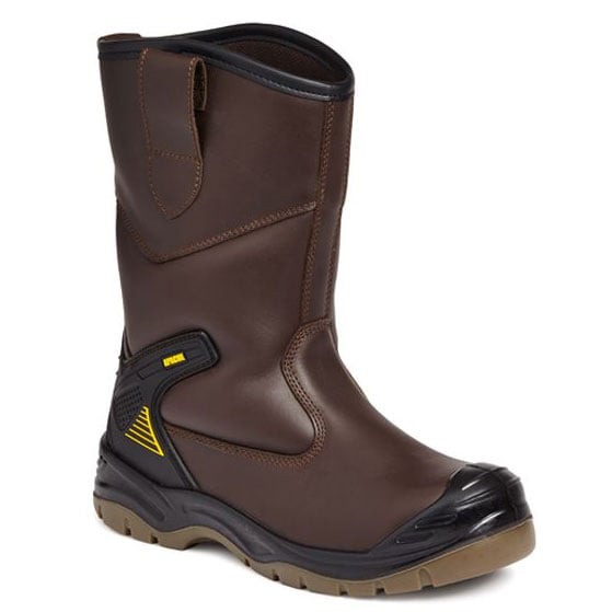 Apache A305 Waterproof Rigger Boots-brown-10