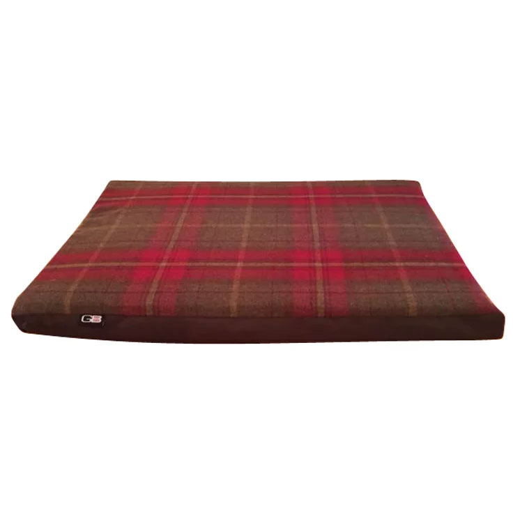 Gb Pet Beds Snooza Fabric Dog Bed-monmouth Check-76 X 53 X 7cm
