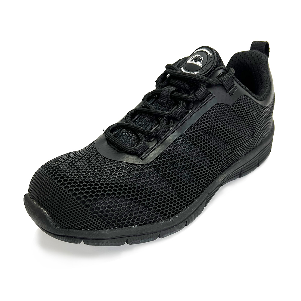 Groundwork Mens Gr44 Safety Trainers-black-4