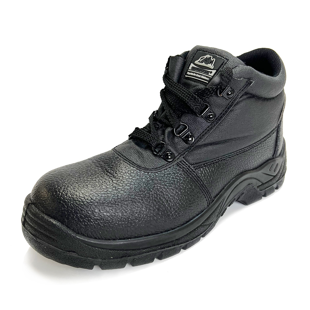 Groundwork Mens Gr98 Safety Work Boots-black-10