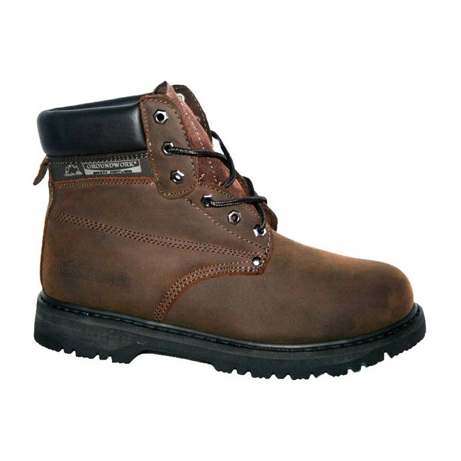 Groundwork Mens Sk21 Safety Boots-brown-10
