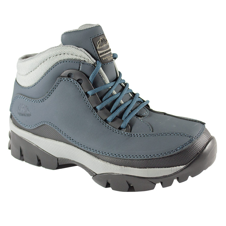 Groundwork Womens Gr386 Lace Up Safety Boots - Navy - 5