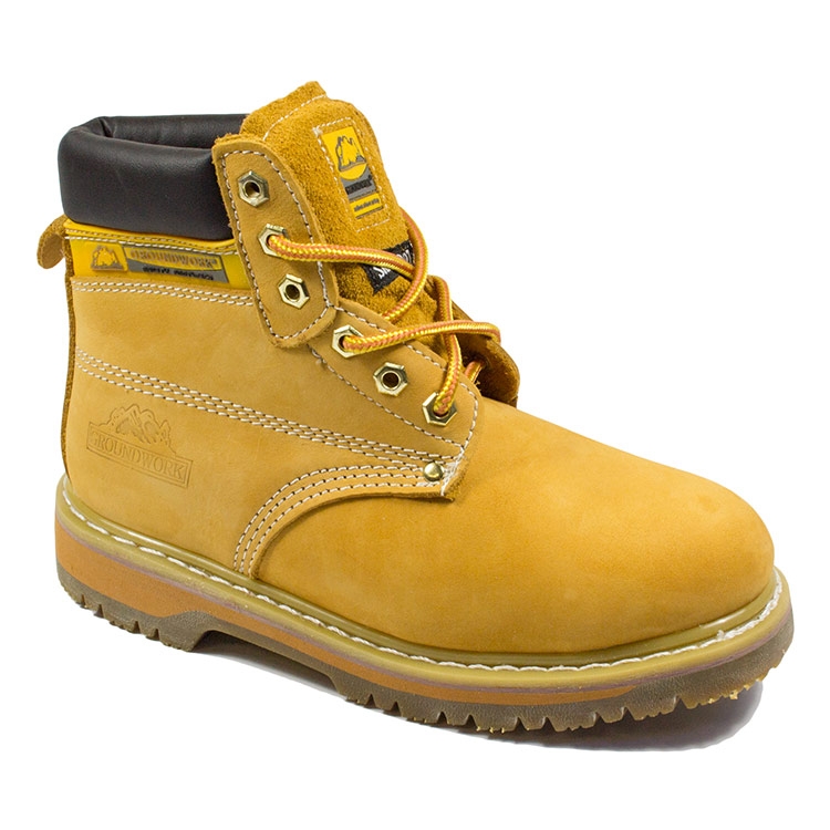 Groundwork Youths Sk21 Safety Boots - Honey - Size 4