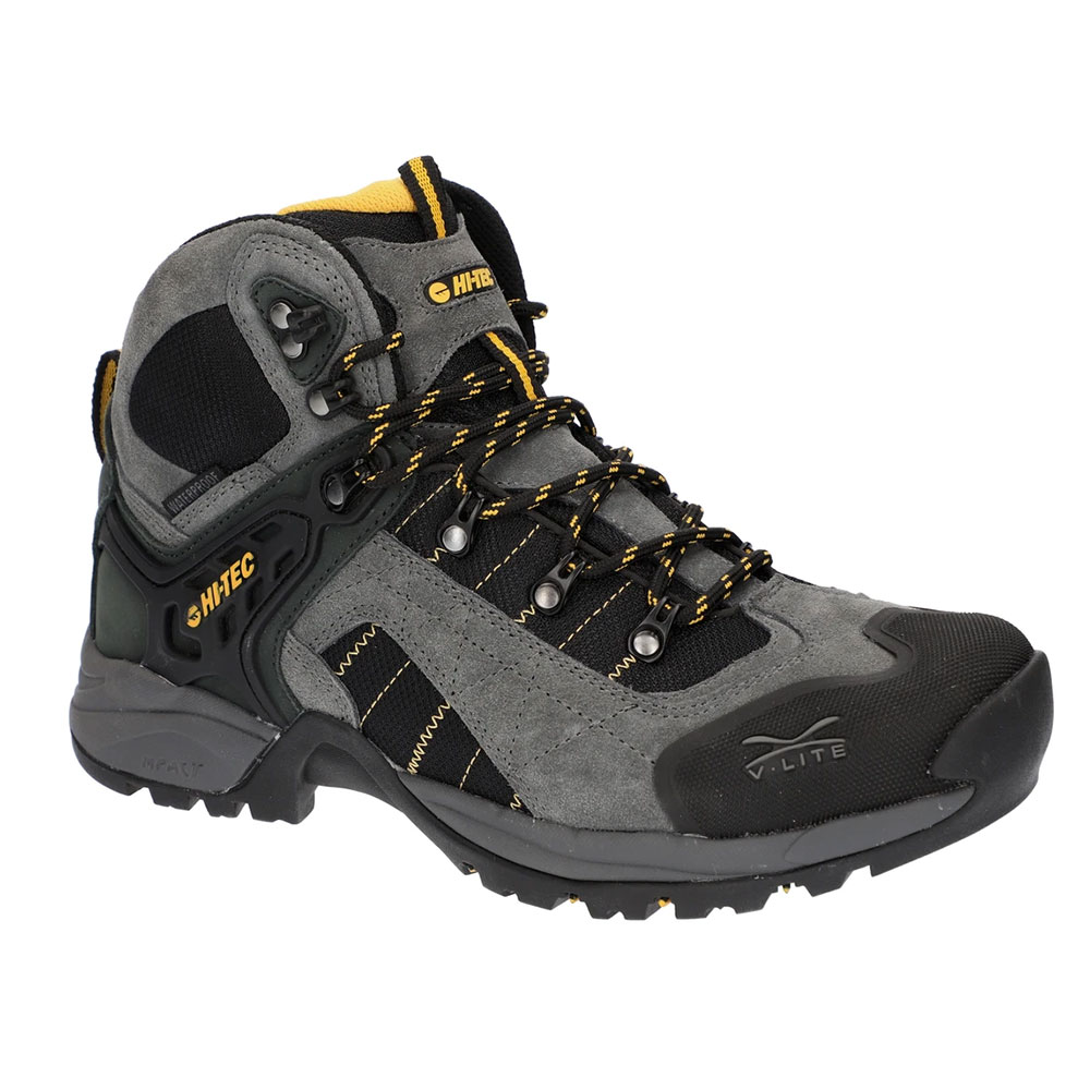 Hi-tec Mens Sierra V-lite Fasthike Waterproof Walking Boots-grey-11