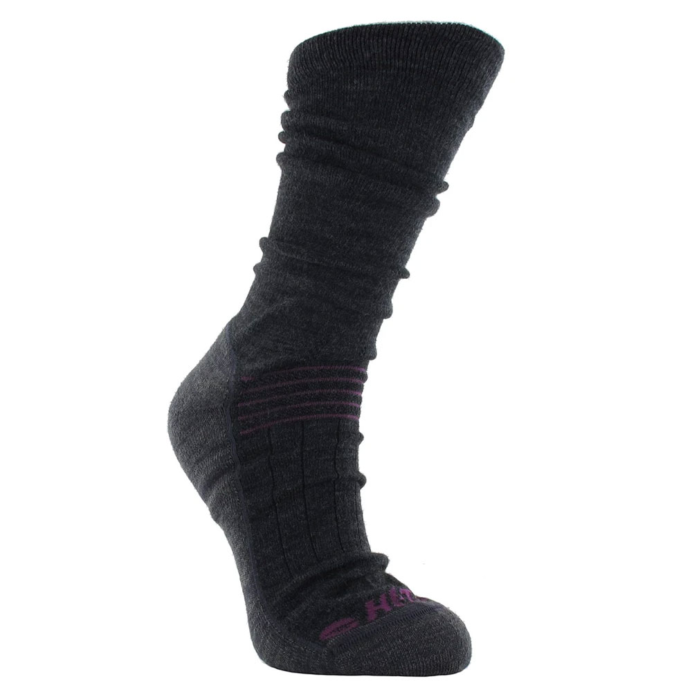 Hi-tec Womens Altitude Trek Walking Socks (3 Pack)-grey-m
