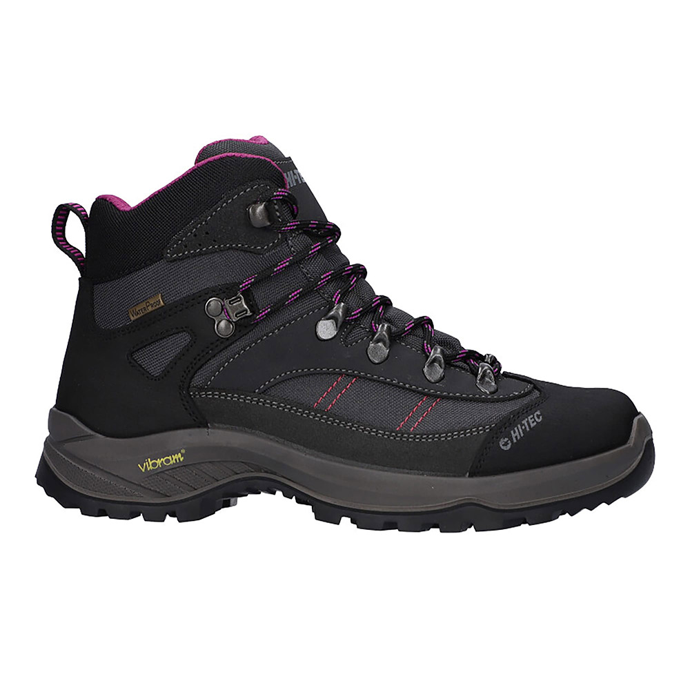 Hi-tec Womens Caha Ii Waterproof Walking Boots-charcoal-4