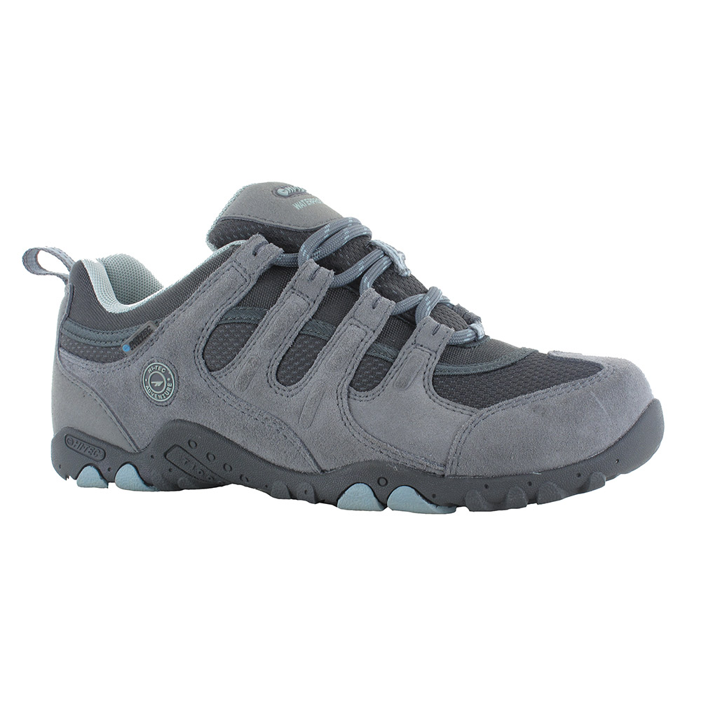 Hi-tec Womens Stroller Waterproof Walking Shoes-grey / Mint-5