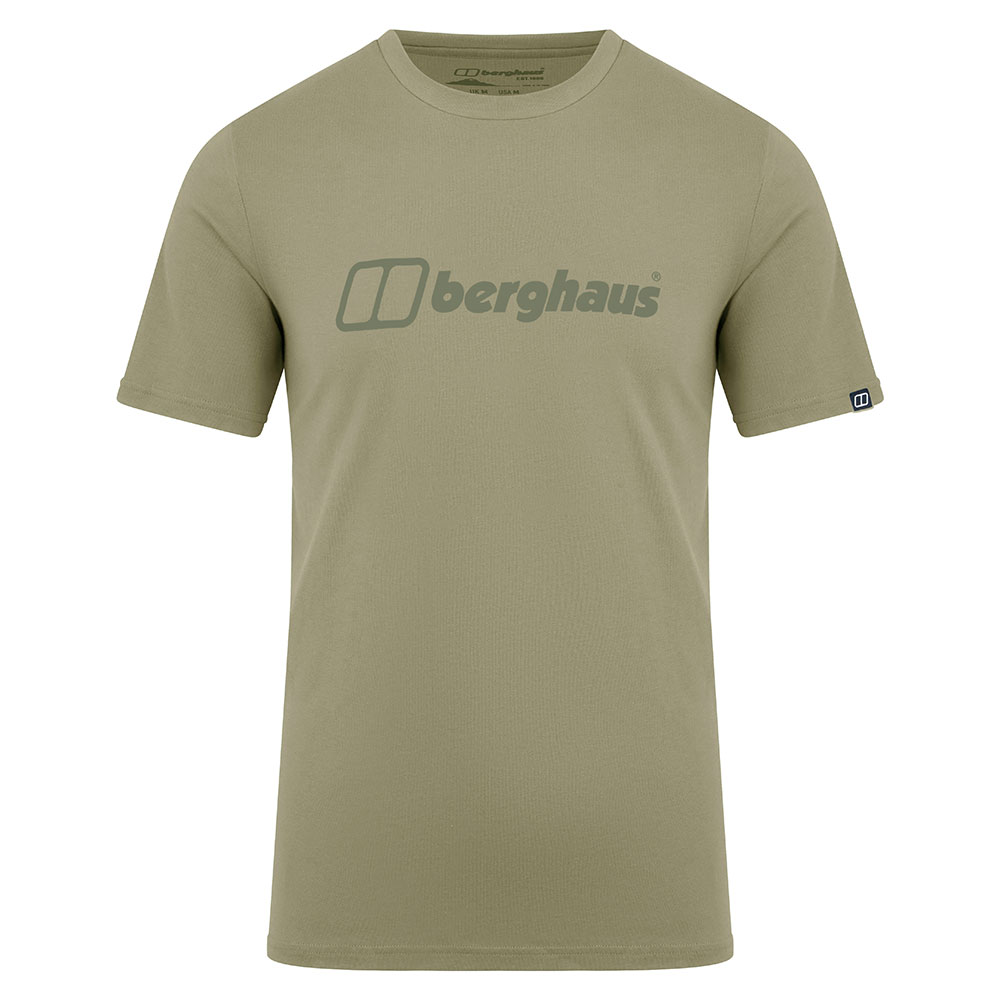 Berghaus Mens Organic Big Colour Logo T-shirt-aloe-2xl